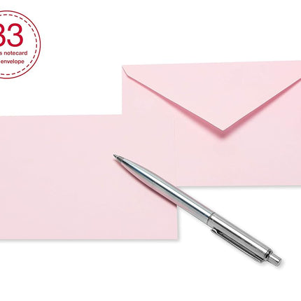 American Greetings Bulk Blank Cards with Envelopes, Heart Stationery (200-Count)