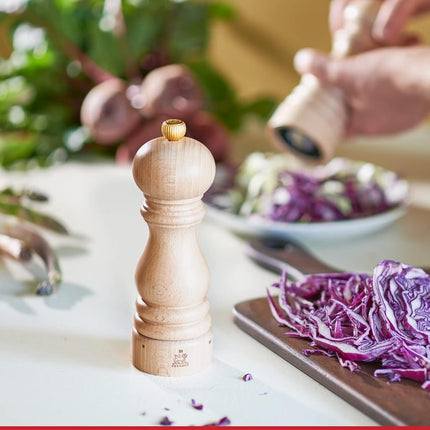 PEUGEOT - Paris u'Select 40 cm Pepper Mill - 6 Predefined Grind Settings - Zirlion Mechanism - PEFC-Certified Wood - Made in France - Natural Finish