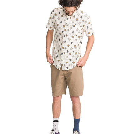 Volcom Men's Frickin Drifter 20" Chino Walk Short, Khaki-New, 34