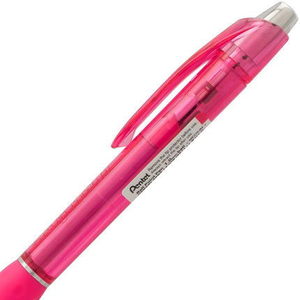 Pentel RSVP Super RT Ballpoint Pen, (1.0mm) Medium Line, Pink Ink, 2-Pk - BX480BP2P