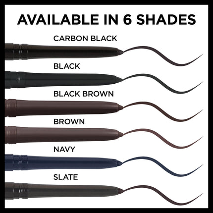 Delineador de ojos L'Oréal Paris Infallible Never Fail, Carbon Black