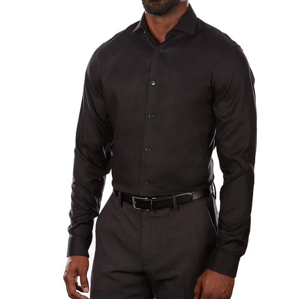 Calvin Klein Men's Dress Shirt Slim Fit Non Iron S