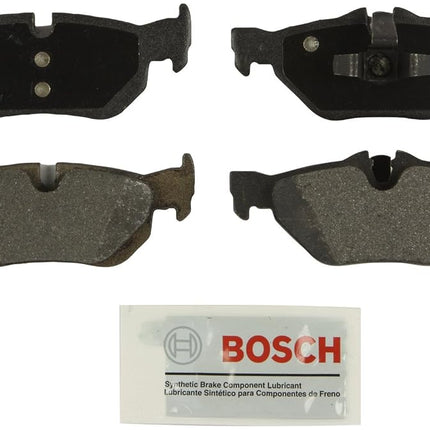 BOSCH BE1267 Blue Semi-Metallic Disc Brake Pad Set - Compatible With Select BMW 1 Series M, 128i, 323i, 328i, 328i xDrive, 328xi, X1; REAR