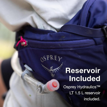 Sac à dos de VTT Osprey Raven 4L avec poche d'hydratation, Deep Fig, Deep Fig, Taille unique, Sac à dos de VTT avec poche d'hydratation