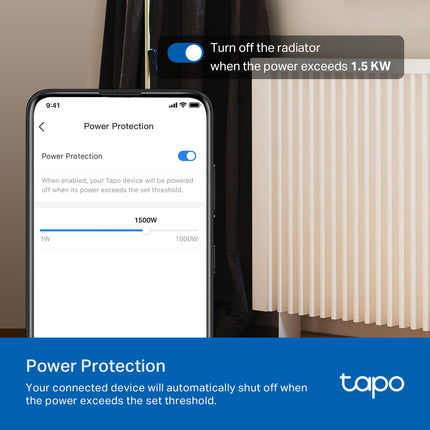 TP-Link 𝗧𝗮𝗽𝗼 Smart Plug Wi-Fi Mini, Energy Monitoring, Compatible with Alexa & Google Home & Samsung SmartThings, Timer, 15A/1800W Max, ETL Certified, 2.4G Wi-Fi Only, Tapo P115(2-Pack)