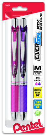EnerGel RTX Retractable Liquid Gel Pen Medium Line