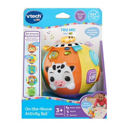 VTech Baby On-The-Moove Texture Activity Ball - Orange