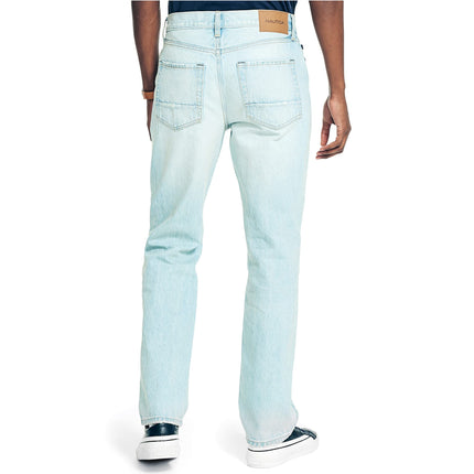 Nautica Men's Relaxed Fit Denim Jeans, Ocean Shallows Wash, 30W x 32L