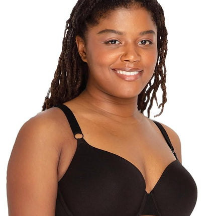 Sujetador camiseta Fruit of the Loom para mujer, negro/negro, 42C