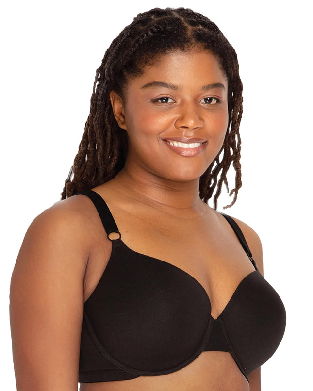 Soutien-gorge T-shirt Fruit of the Loom Femme, Noir Teinte/Noir Teinte, 38B