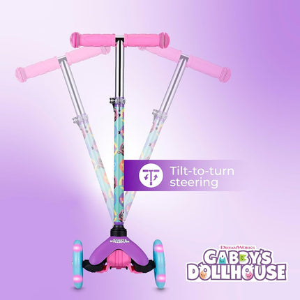 Scooter for Kids Ages 3-5 - Extra Wide Deck & Light Up Wheels, Self Balancing Kids Toys for Boys & Girls, Choose Your Favorite Character