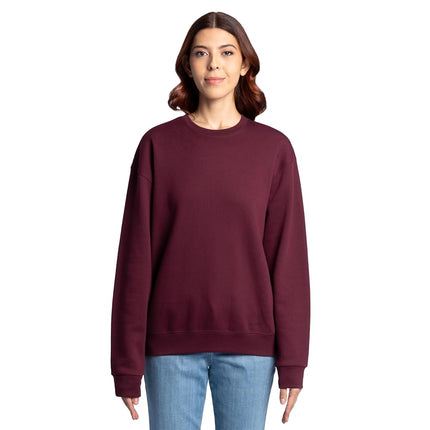 Fruit of the Loom Men's Eversoft Fleece Crewneck Sweatshirts, Moisture Wicking & Breathable, Sizes S-4x Shirt, Maroon, S