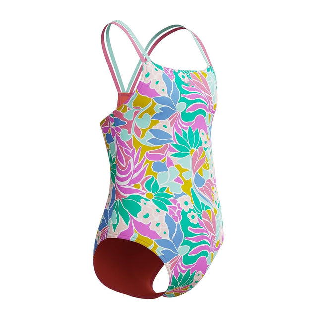 Speedo Girl's Swimsuit One Piece Thin Straps