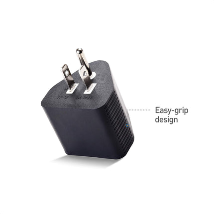 Cable Matters Paquete de 2 adaptadores de 15 amperios a 3 puntas de 30 amperios para RV, enchufe de 15 amperios para RV (NEMA 5-15P a TT-30R)