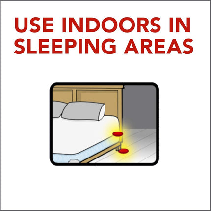 Raid Bed Bug Detector and Trap, for Indoor Use, 4 Count