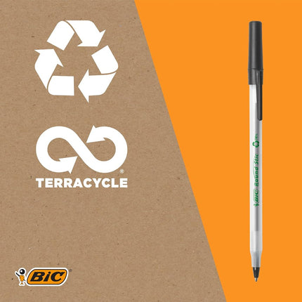 BIC Ecolutions Round Stic Pens - Blue (Box of 60)