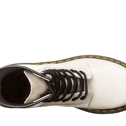 Dr. Marten's Original 1460 Patent, Women's Boots, White Patent, 3 UK(36 EU)
