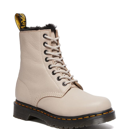 Botín Chukka Dr. Martens Serena Burnished Wyoming para Mujer, Virginia Topo Vintage, 10