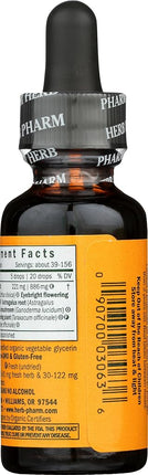 Herb Pharm Kids Certified-Organic Alcohol-Free Sinus Samurai Herbal Formula, 1 Ounce