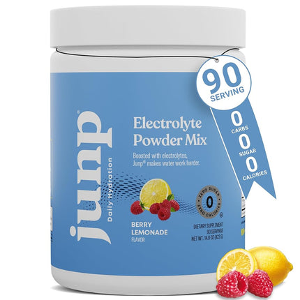JUNP Hydration Electrolyte Powder (90 Servings, Be
