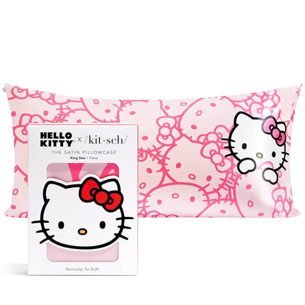 Kitsch x Hello Kitty (Pink Kitty Faces) - Satin Pi