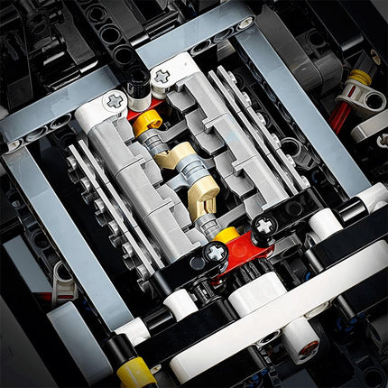 LEGO® Technic Porsche 911 RSR Supercar Building Set (1580 pcs) Sports Race Car Advanced Building Kit, Exclusive Collectible for Boys and Adults 42096