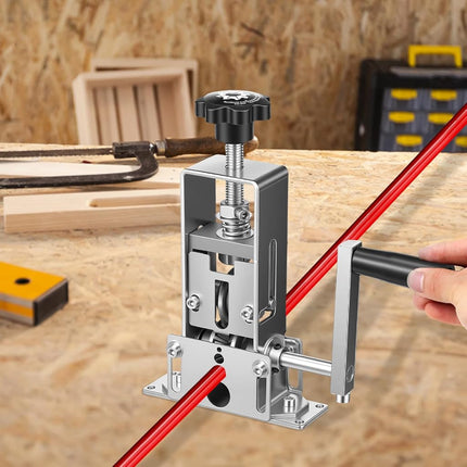 Manual Wire Stripper Machine Gauge Wire 0.04-1 Inch, Scrapping Copper Cable Stripping Machine, Drill Powered/Hand Crank Dual-Drive Wire Stripper Tool for Scrap Copper Recycling & Electrical Work