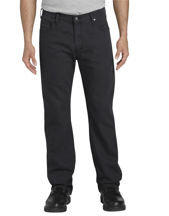 Dickies Men's Tough Max Duck 5-Pocket Pant, Stonew
