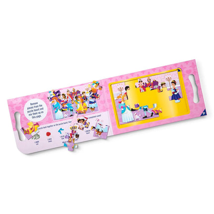 Melissa & Doug Take-Along Magnetic Jigsaw Puzzles Travel Toy � Princesses (2 15-Piece Puzzles)