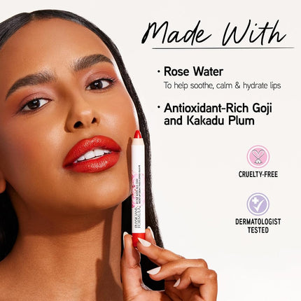 Physicians Formula Rosé Kiss All Day Velvet Lip Color Pillow Talk | Dermatologist Tested, Clinicially Tested