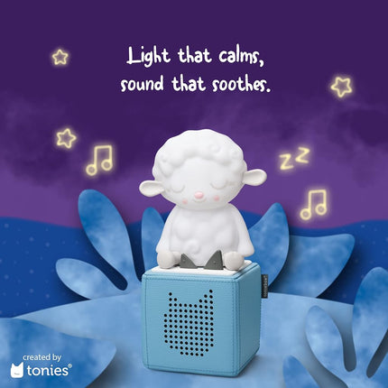 tonies Night Light - Sleepy Sheep Audio Play Character by Sleepy Friends | Warm Glow | 90 Minutes Beautifully Composed Melodies | Record Your Own Bedtime Stories