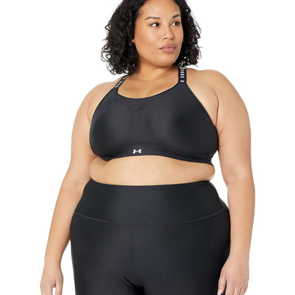 Under Armour Womens Infinity Mid Bra Black/White 5