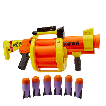 NERF Fortnite GL Rocket-Firing Blaster - 6-Rocket 