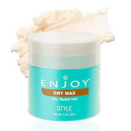 ENJOY Dry Wax (60ml) - Non-Greasy, Pliable Hair Wa