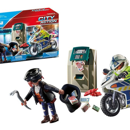 Playmobil - 70572 City Action Politiemotor: achter