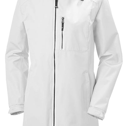 Helly Hansen Women's W Long Belfast Jacket, White, L
