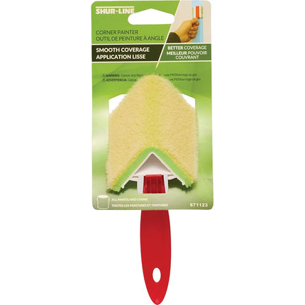 Shur-Line Painter Triple Painter’s Pack Including: 1 x Shur-Line 2006561 Paint Edger Pro, 1 x Shur-Line 1575H Corner Painter, and 1 x Replacement Pad Pack