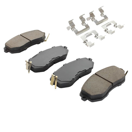 QUALITY-BUILT Premium Front Brake Pads for 17-25 Toyota, BP1539 Ceramic
