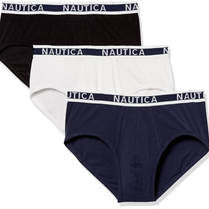 Nautica Men's Classic Cotton Stretch Multipack Bri
