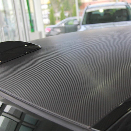 LZLRUN 3D Black Carbon Fiber Car Vinyl Wrap Self-Adhesive Film 2ft x 5ft