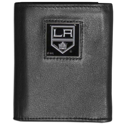 Siskiyou Sports HTRN75 NHL Los Angeles Kings Genuine Leather Tri-Fold Wallet
