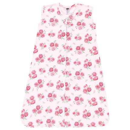 Gigoteuse, sac de couchage et couverture sans manches en coton pour bébés (unisexe) Hudson Baby, Rose Poudré, 12-18 mois