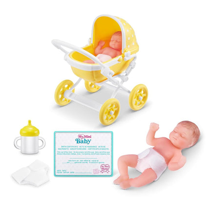5 Surprise My Mini Baby Series 1 by ZURU, Collectible Mystery Capsule, Toy for Girls, Realistic Miniature Baby, Playset and Accessories
