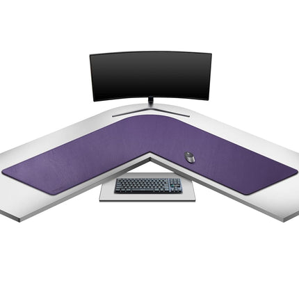 Mydours L-Shape Desk Pad, Reversible Gaming Corner