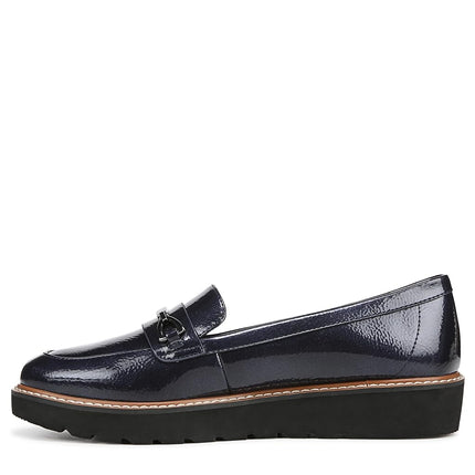 Naturalizer Women's, Elin Loafer, Midnight Blue Patent, 5.5