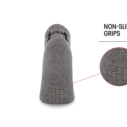 Calcetines cortos multi-paquete Under Armour para niños, blancos, 4-6 años