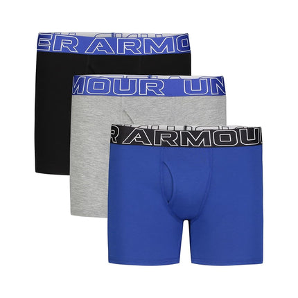 Under Armour Boys' Fitted Boxer Shorts (Pack of 4)