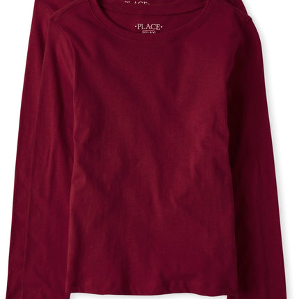 The Children's Place Girls' Basic Short Sleeve Lay