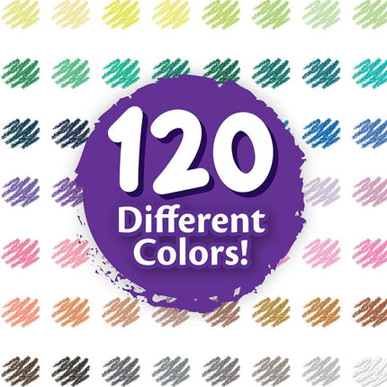 Crayola 68-8020 120 Count Colored Pencils