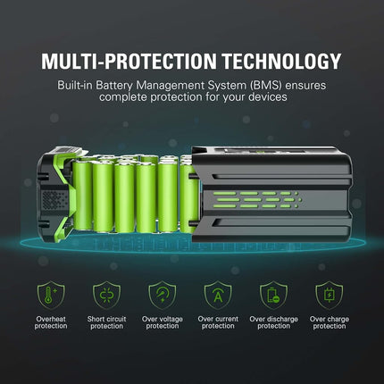 Greenworks PRO 80V 2.0 AH Lithium Ion Battery GBA80200